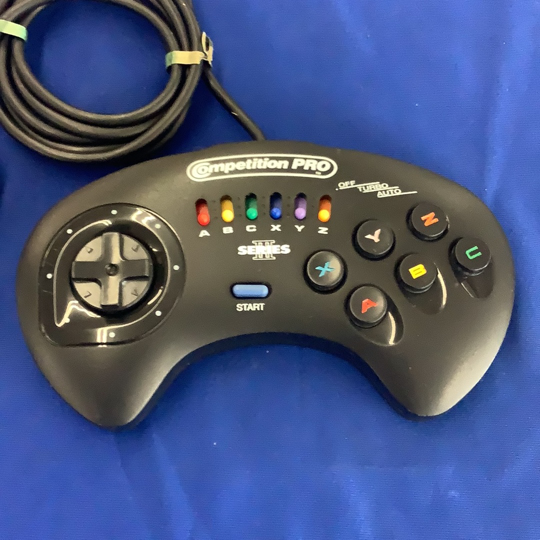 Honey Bee Competition Pro Series III 6 Button Turbo Genesis Controller - Genesis