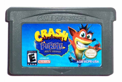 Crash Bandicoot Purple - Game Boy Advance