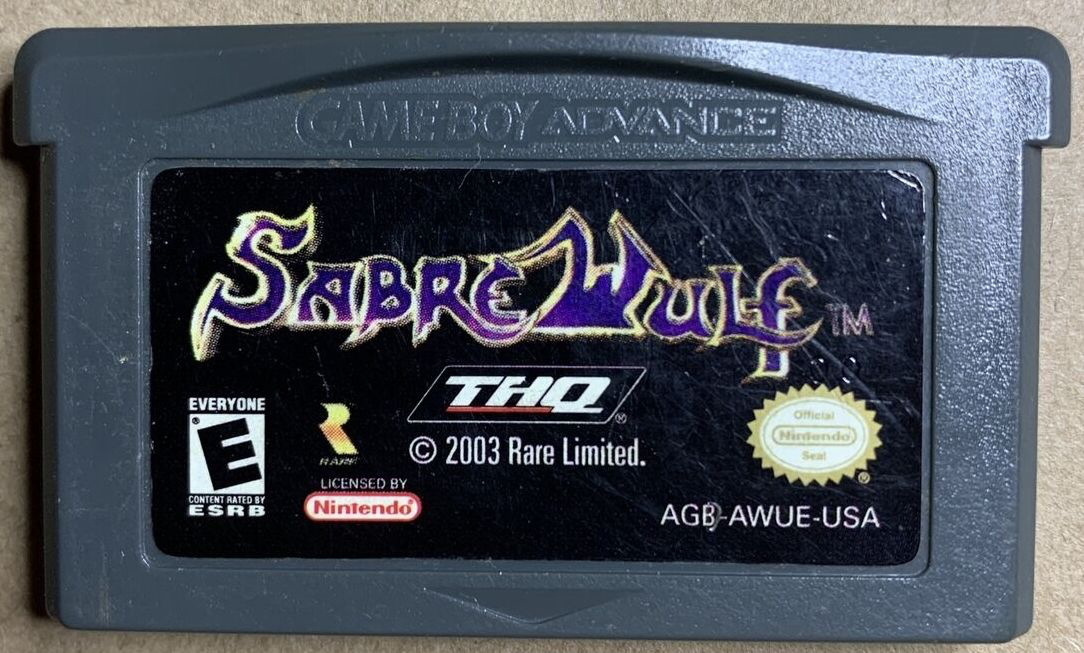 Sabre Wulf - Game Boy Advance