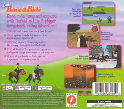 Barbie Race and Ride - PS1
