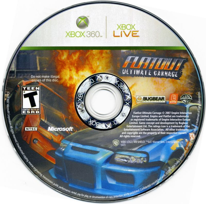 Flatout: Ultimate Carnage - Xbox 360