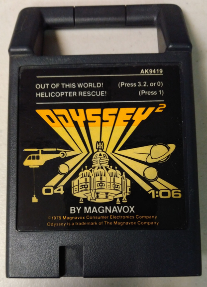 Out of This World! Helicopter Rescue! - Magnavox Odyssey 2