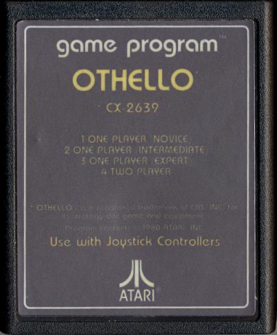 Othello (Text Label) - Atari 2600