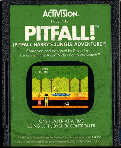Pitfall! (Green Label) - Atari 2600