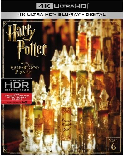Harry Potter And The Half-Blood Prince - 4K Blu-ray Fantasy 2009 PG-13