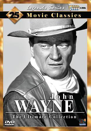 John Wayne: Ultimate Collection: 25 Movie Classics: West Of The Divide / McLintock / Hell Town / Sagebrush Trail / ... - DVD