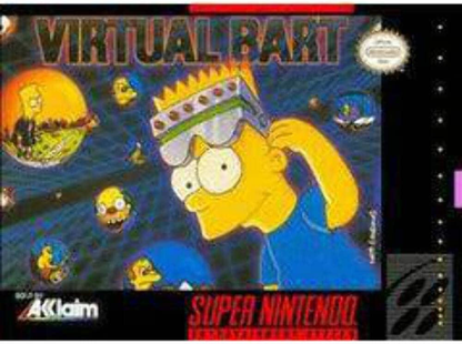 Virtual Bart (The Simpsons) - SNES