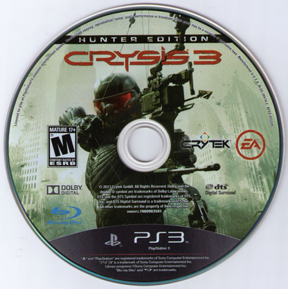 Crysis 3: Hunter Edition - PS3