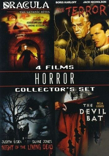 Horror Collector's Set, Vol. 2: Count Dracula And His Vampire Bride / The Terror / Night Of The Living Dead / The Devil Bat - DVD
