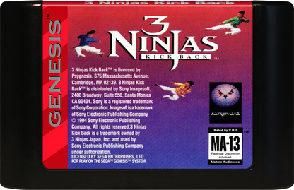 3 Ninjas Kick Back - Genesis