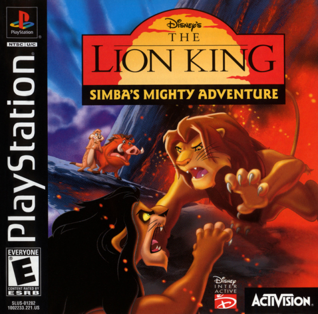 Lion King, The: Simba's Mighty Adventure - PS1