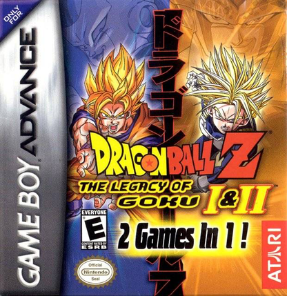 Dragon Ball Z The Legacy of Goku I & II - Game Boy Advance