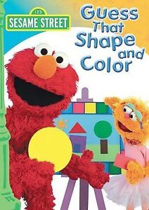 Sesame Street: Guess That Shape And Color - DVD