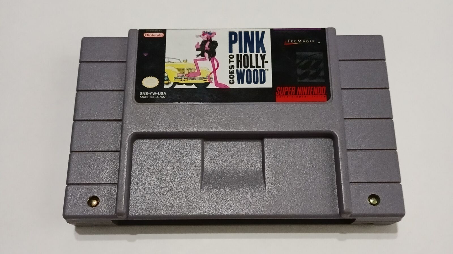 Pink Panther in Pink Goes to Hollywood - SNES
