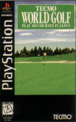 Tecmo World Golf (Long Box) - PS1