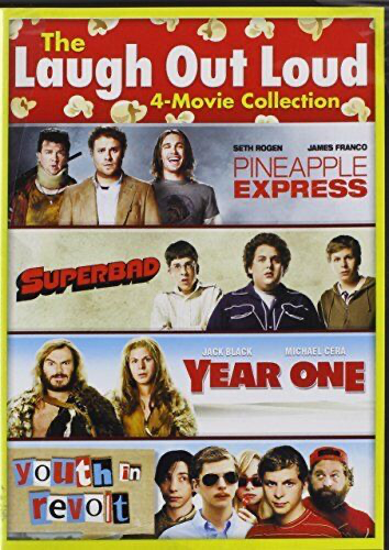Laugh Out Loud 4-Movie Collection: Pineapple Express / Superbad / Youth In Revolt / Year One - DVD