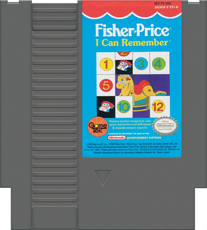Fisher-Price I Can Remember - NES