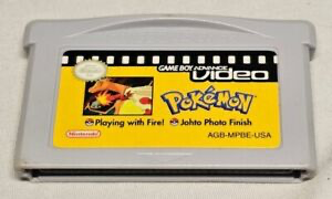 Video Pokemon Johto Photo Finish and Playing with Fire - Game Boy Advance