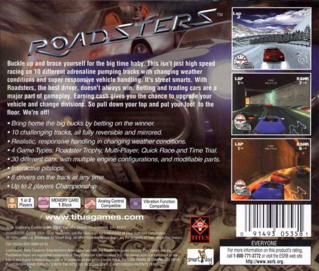 Roadsters - PS1