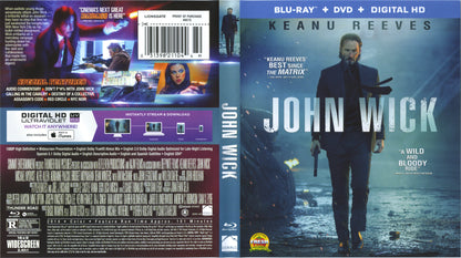 John Wick - Blu-ray Action/Adventure 2014 R