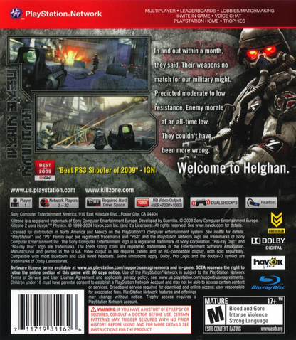Killzone 2 PS3  Buy or Rent CD at Best Price