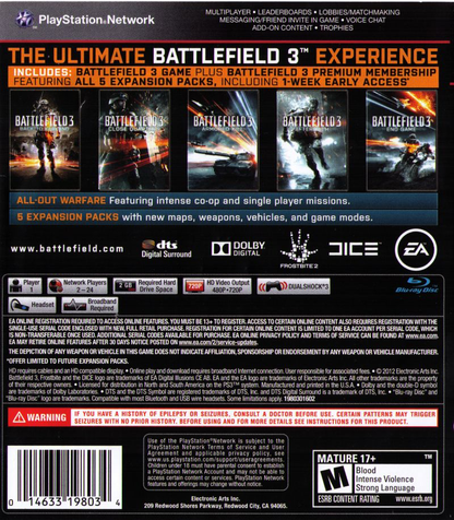  Battlefield 4 - Standard Edition (PS3) : Video Games