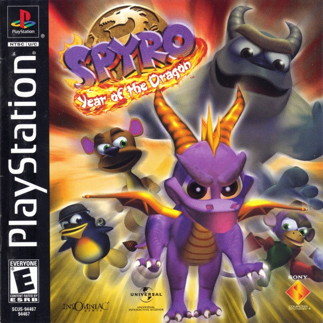 Spyro: Year of the Dragon - PS1