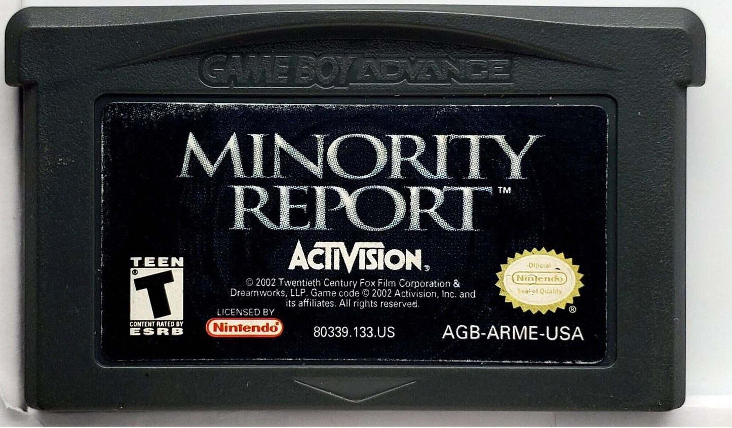Minority Report - Game Boy Advance