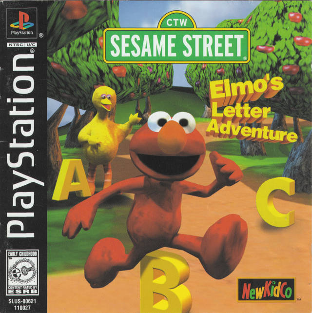 Elmo's Letter Adventure - PS1
