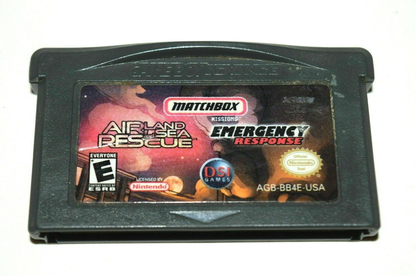 Matchbox Missions Air Land & Sea Rescue Emergency Response - GBA