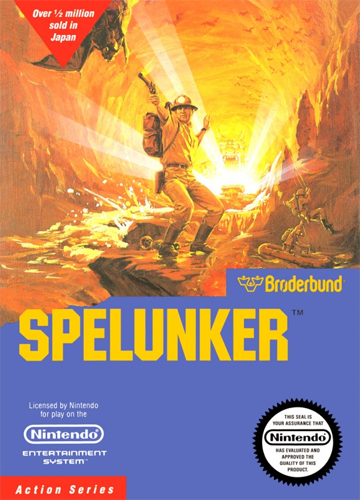 Spelunker (3-Screw) - NES