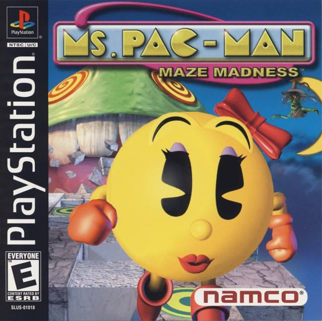 Ms. Pac-Man: Maze Madness - PS1