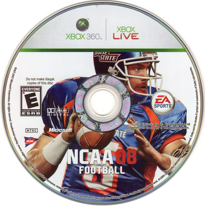 NCAA Football 08 - Xbox 360