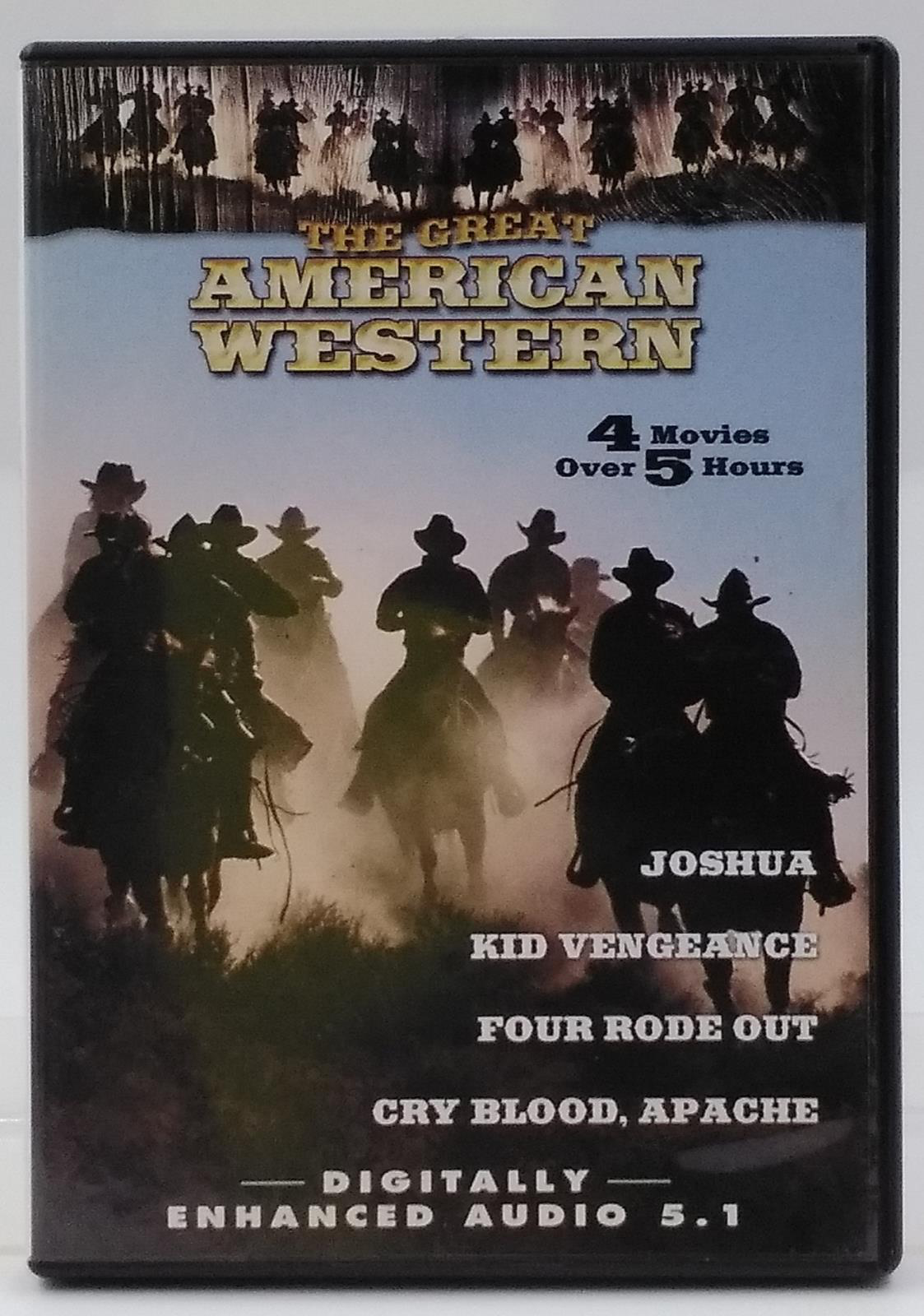 Cinema Classics Western, Vol. 19: Joshua / Kid Vengeance / Four Rode Out / Cry Blood, Apache (copy) - DVD
