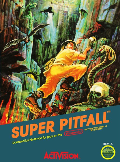 Super Pitfall (3-Screw) - NES