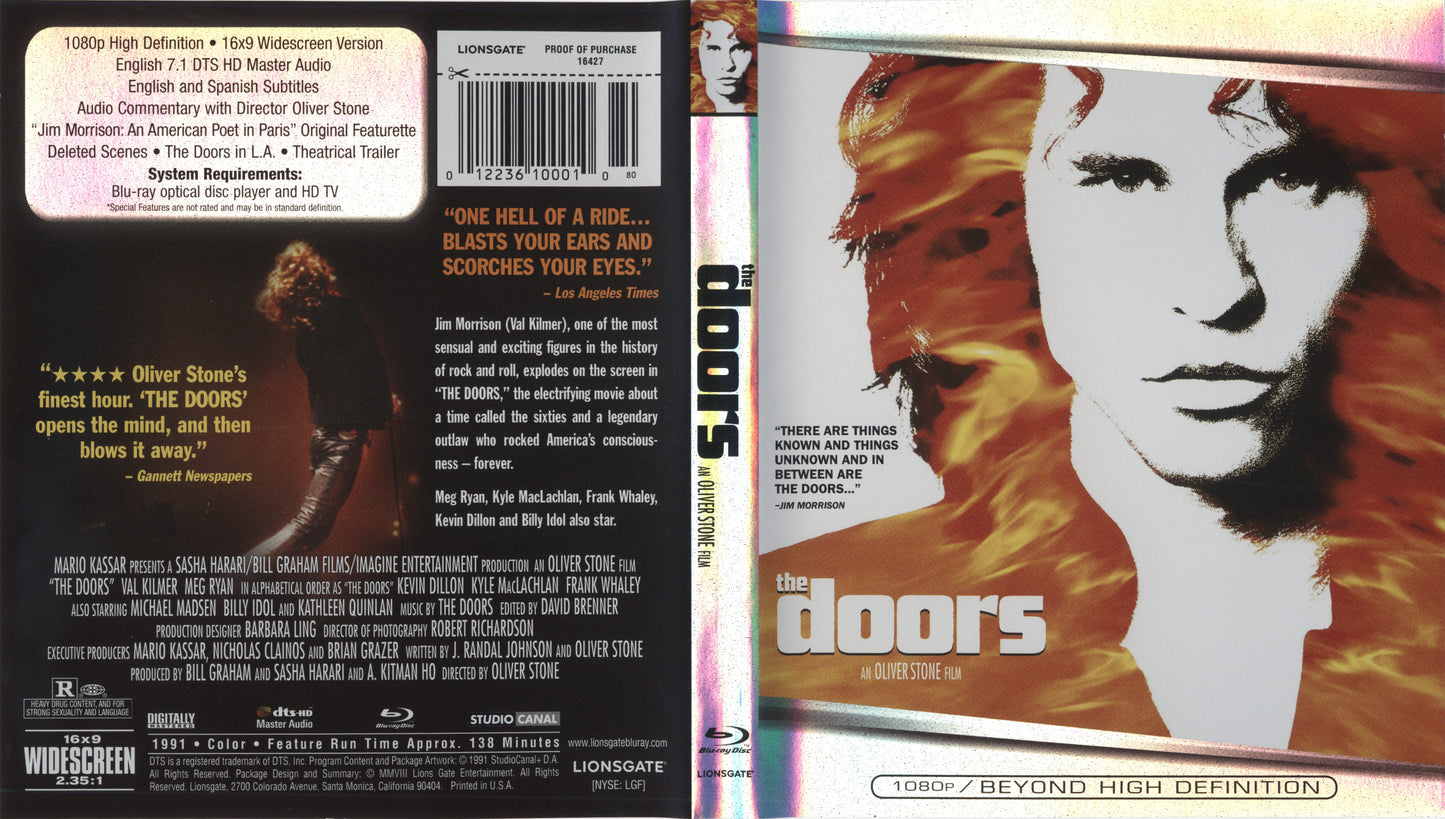Doors - Blu-ray Drama 1991 R