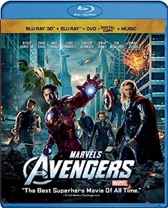 Marvel's The Avengers - Blu-ray/3D/Action/Adventure 2012 PG-13