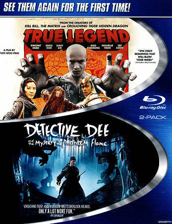 Detective Dee And The Mystery Of The Phantom Flame / True Legend (Blu-ray) - Blu-ray Action 2010 VAR