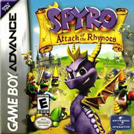 Spyro Attack of the Rhynocs - Game Boy Advance