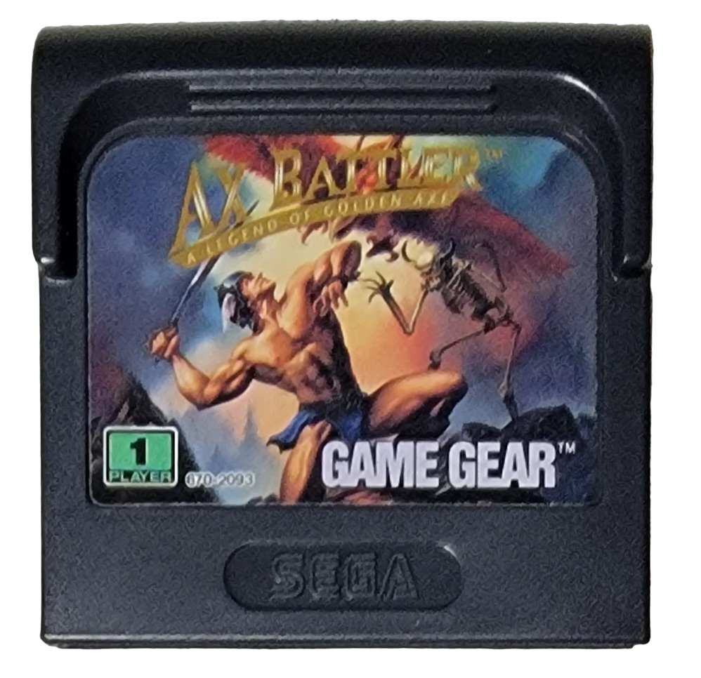 Axe Battler a Legend of Golden Axe - Game Gear