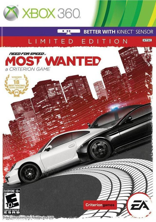 Need for Speed: Most Wanted - Limited Edition (Criterion) - Xbox 360