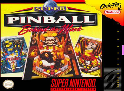Super Pinball: Behind the Mask - SNES