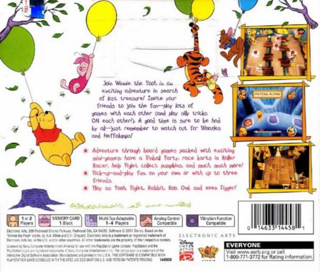 Pooh's Party Game: In Search of the Treasure - PS1