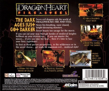Dragon Heart: Fire and Steel - PS1