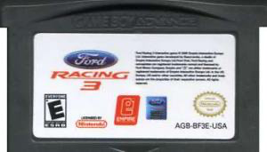 Ford Racing 3 - Game Boy Advance