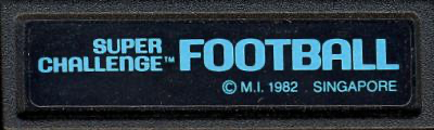 Super Challenge Football (Black Label) - Atari 2600