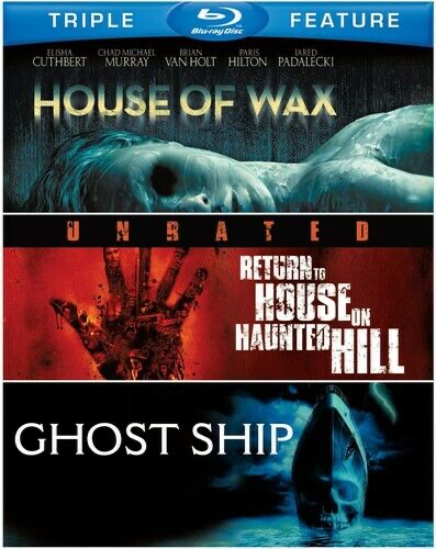 House Of Wax (2005/ Widescreen/ Blu-ray) / Return To House On Haunted Hill (Unrated Version/ Blu-ray) / Ghost Ship - Blu-ray Horror VAR VAR