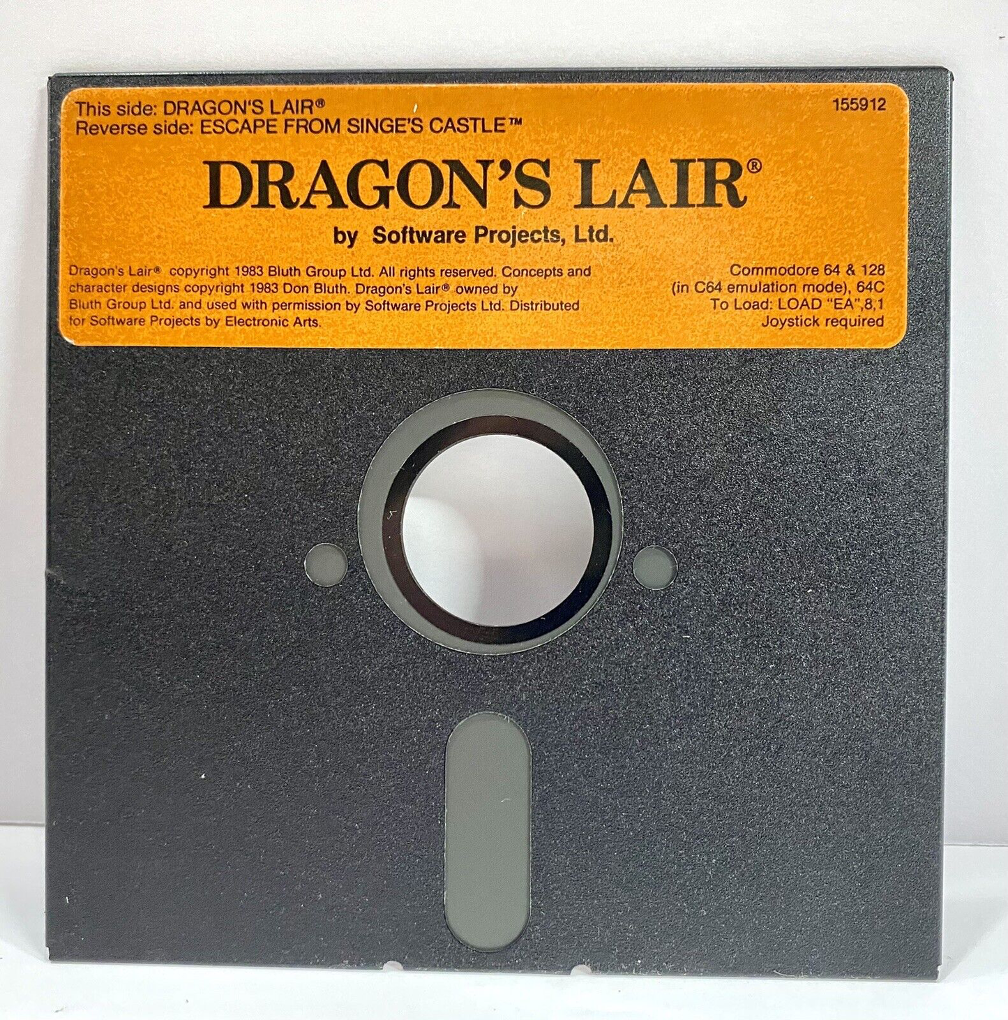 Dragon's Lair - Commodore 64