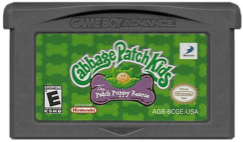 Cabbage Patch Kids Patch Puppy Rescue - Game Boy Advance