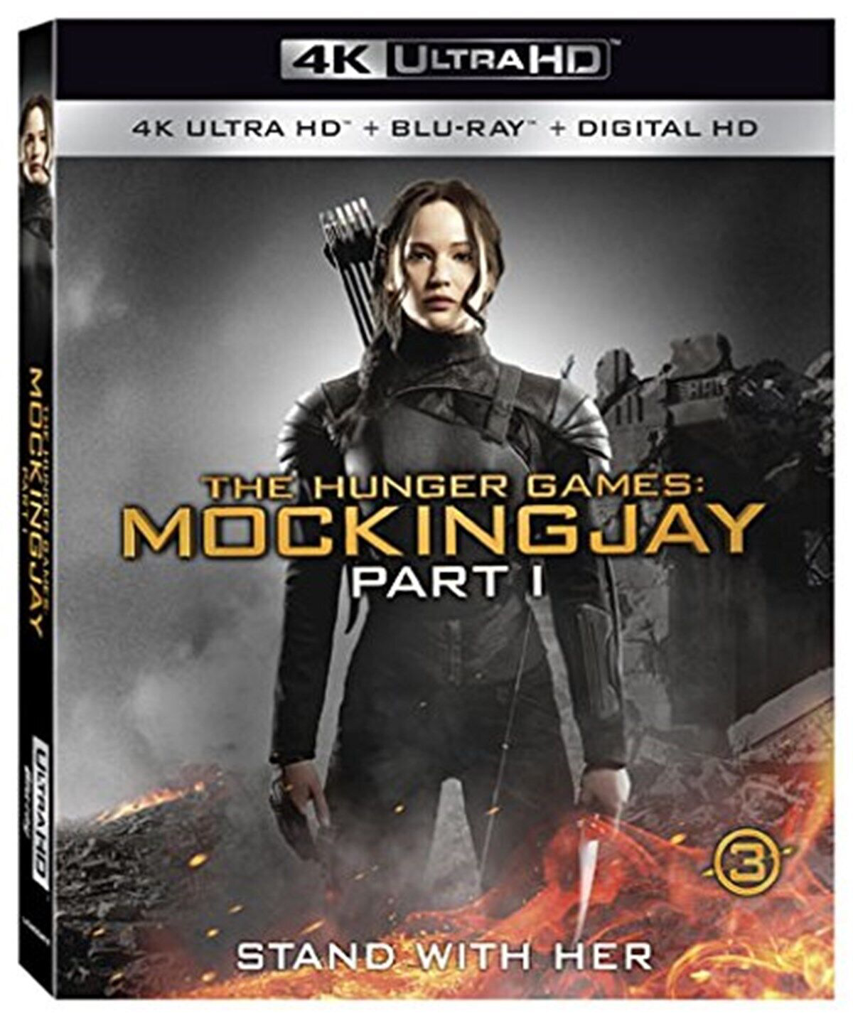 Hunger Games: Mockingjay: Part 1 - 4K Blu-ray Action/Adventure 2014 PG-13